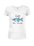 Cute But Terrible Juniors V Neck T-Shirt