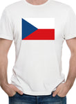 T-shirt Drapeau de la Tchéquie (République tchèque)