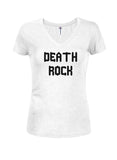 DEATH ROCK T-Shirt Col V Juniors