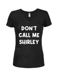 NE M'APPELLEZ PAS SHIRLEY T-shirt col en V pour juniors