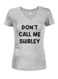 NE M'APPELLEZ PAS SHIRLEY T-shirt col en V pour juniors