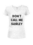 NE M'APPELLEZ PAS SHIRLEY T-shirt col en V pour juniors