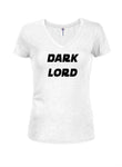 T-shirt à col en V pour juniors Dark Lord