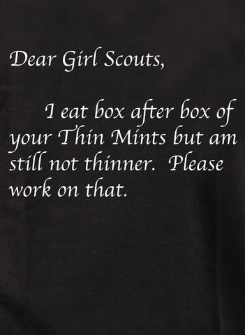 Dear Girl Scouts Kids T-Shirt