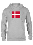 T-shirt drapeau du Danemark