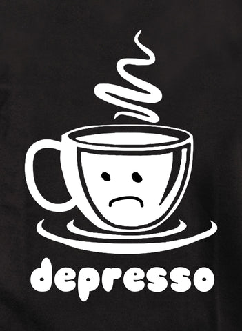 Depresso Camiseta para niños