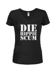 Die Hippie Scum Juniors T-Shirt Col en V