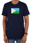 T-shirt drapeau djiboutien