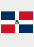 Dominican Republic Flag Kids T-Shirt