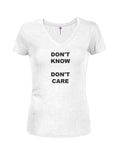 Don't Know Don't Care T-Shirt