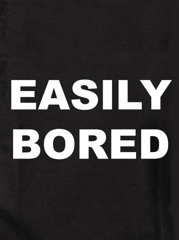 EASILY BORED Kids T-Shirt