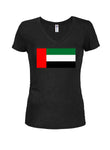 Emirati Flag Juniors V Neck T-Shirt
