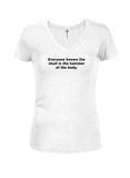 Everyone knows the skull is the hammer of the body T-Shirt