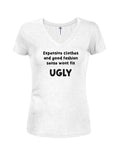 Les vêtements chers et le bon sens de la mode ne résoudront pas le T-shirt UGLY Juniors à col en V