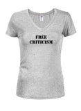 Camiseta con cuello en V para jóvenes de FREE Criticism