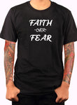 Camiseta Fe sobre miedo