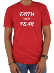 Camiseta Fe sobre miedo