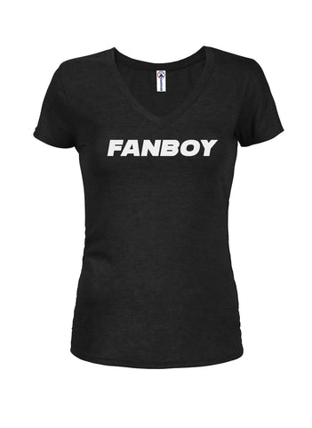 Fanboy Juniors V Neck T-Shirt