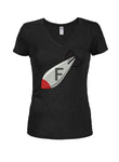 Fbomb T-Shirt Col V Juniors