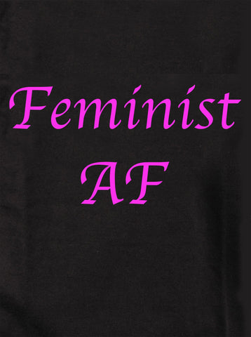 AF feminista Camiseta para niños
