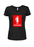 Extintor de incendios Juniors V cuello camiseta