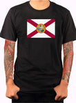 T-shirt Drapeau de l'État de Floride