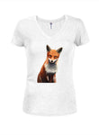 Fox Juniors V Neck T-Shirt