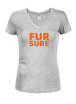 Fur Sure T-shirt à col en V pour juniors