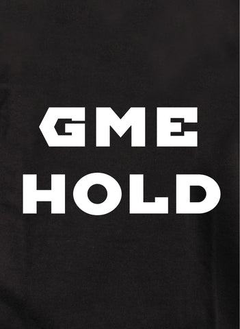 Camiseta GME HOLD