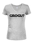 ¿GROGU? Camiseta con cuello en V para jóvenes