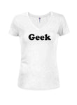 Geek Juniors T-shirt à col en V