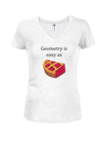 Camiseta La geometría es fácil como pi