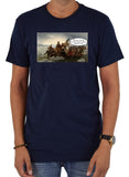 George Washington Crossing the Delaware - Camiseta de pedos