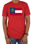 Camiseta de la bandera del estado de Georgia
