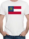 T-shirt Drapeau de l'État de Géorgie