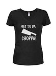 Rendez-vous à Da Choppa ! T-shirt col V junior