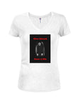 Nosferatu Give Blood Save a Life Juniors V Neck T-Shirt