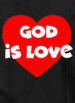 God is Love Kids T-Shirt