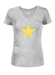 Gold Star Juniors V Neck T-Shirt