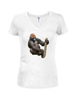 Gorilla Juniors T-shirt à col en V