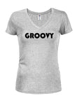 Groovy Juniors Camiseta con cuello en V