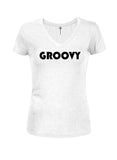 Groovy Juniors V Neck T-Shirt