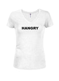 HANGRY Juniors V Neck T-Shirt
