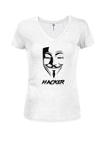 Hacker Juniors T-shirt à col en V