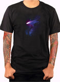 Camiseta espacial del cometa Halley