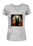 Camiseta de gato de Halloween