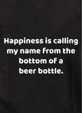 Happiness from the bottom of a beer bottle T-Shirt