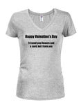 T-Shirt Joyeuse Saint-Valentin Mais je te déteste