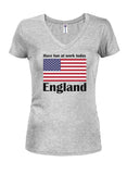 Amusez-vous au travail aujourd'hui Angleterre T-Shirt