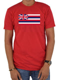 Camiseta de la bandera del estado de Hawaii